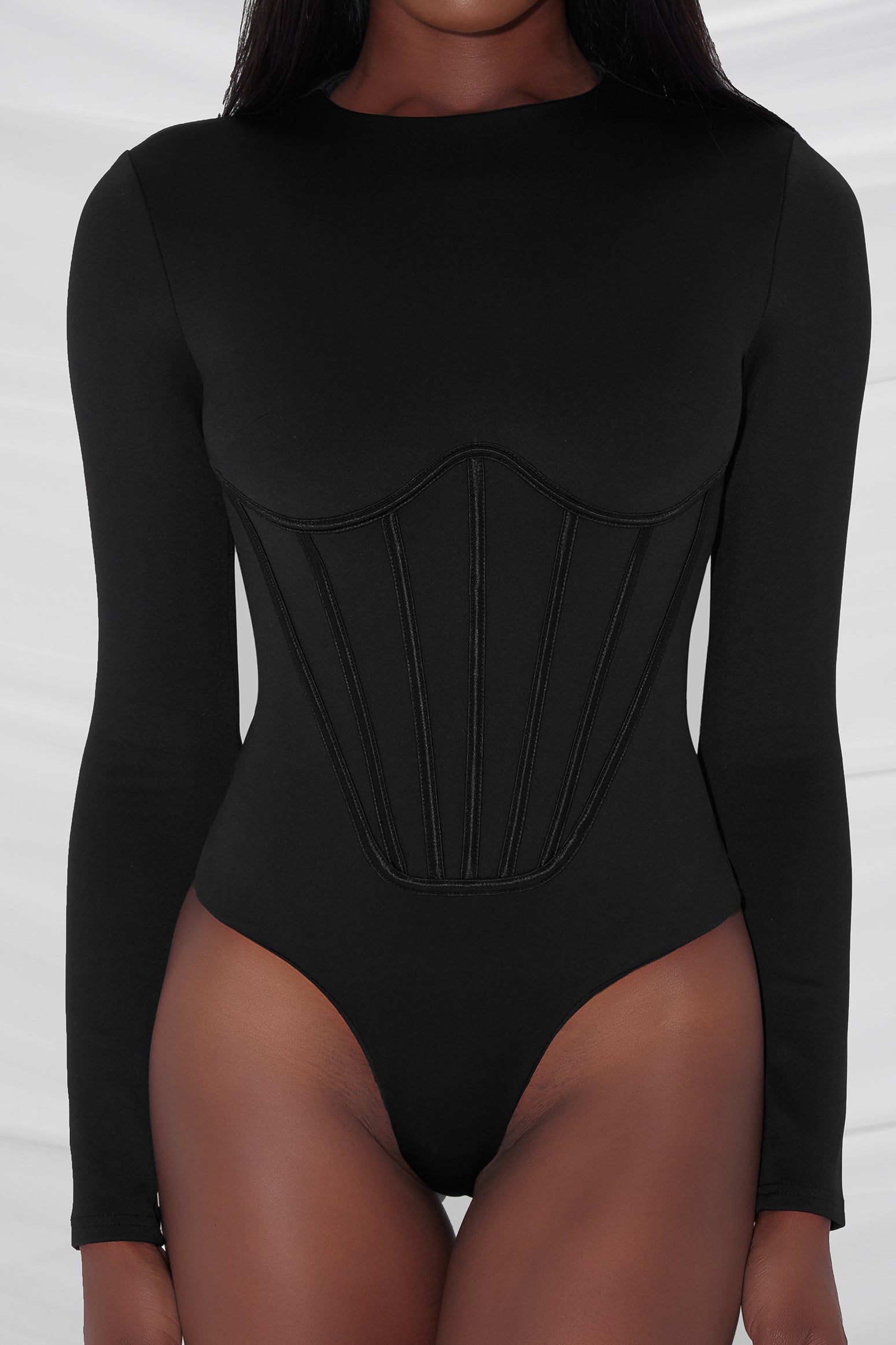 Bodysuits. That's Los Angeles Apparel. Ariel is shown here in the