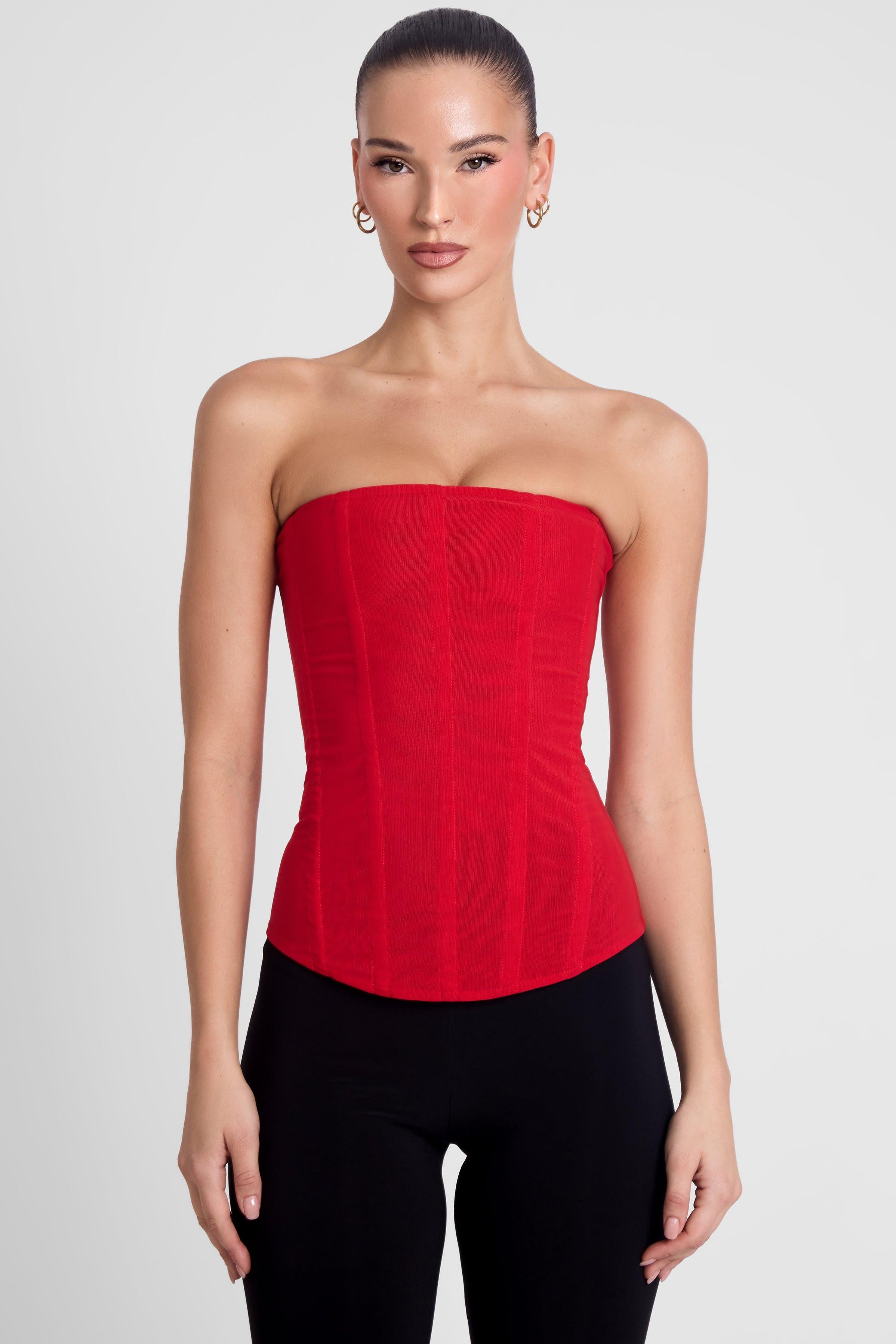Muse Mesh Corset Top