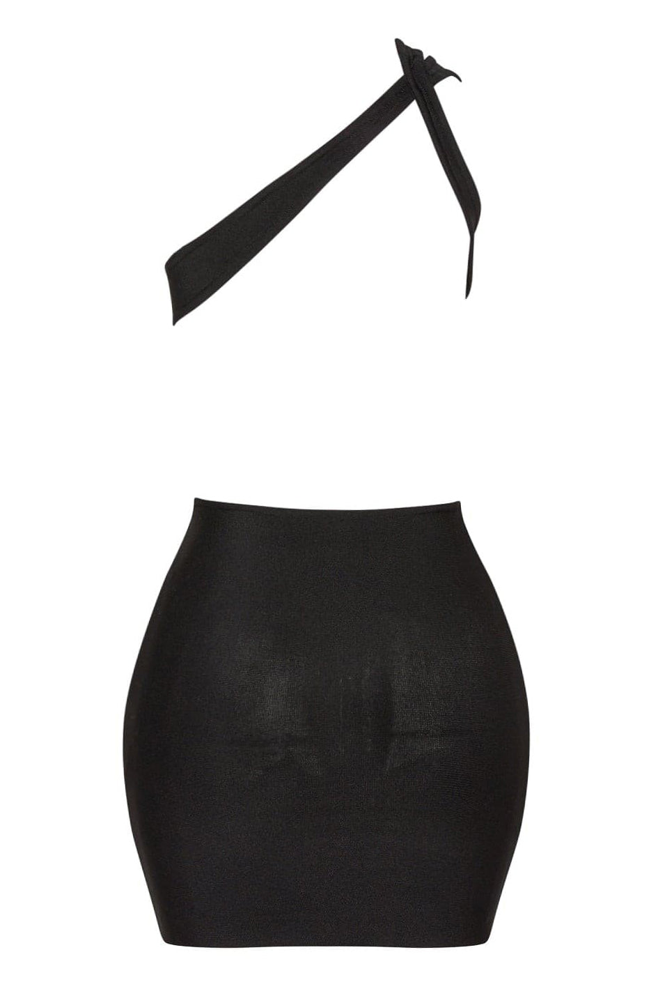 Vixen Cut Out Bandage Dress - Black.