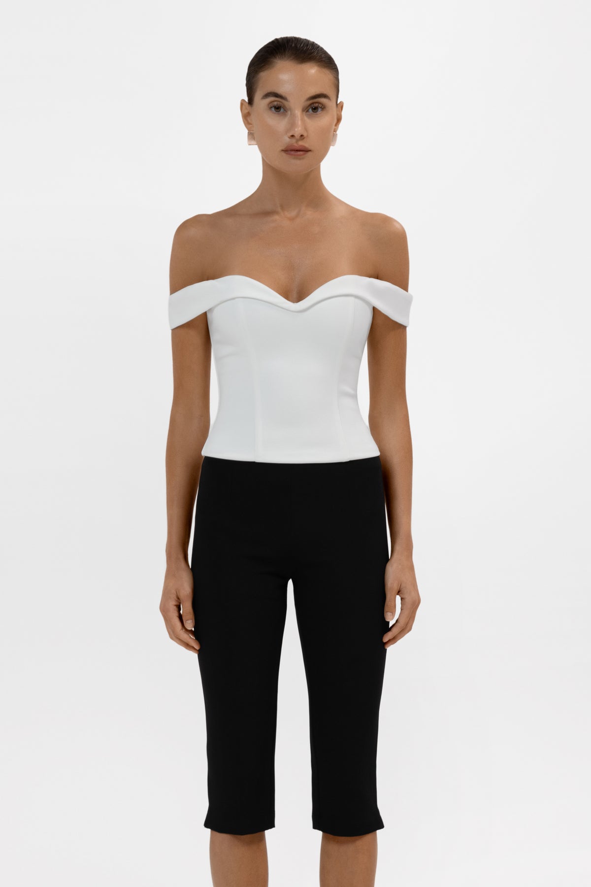 Raquel Corset Top - White