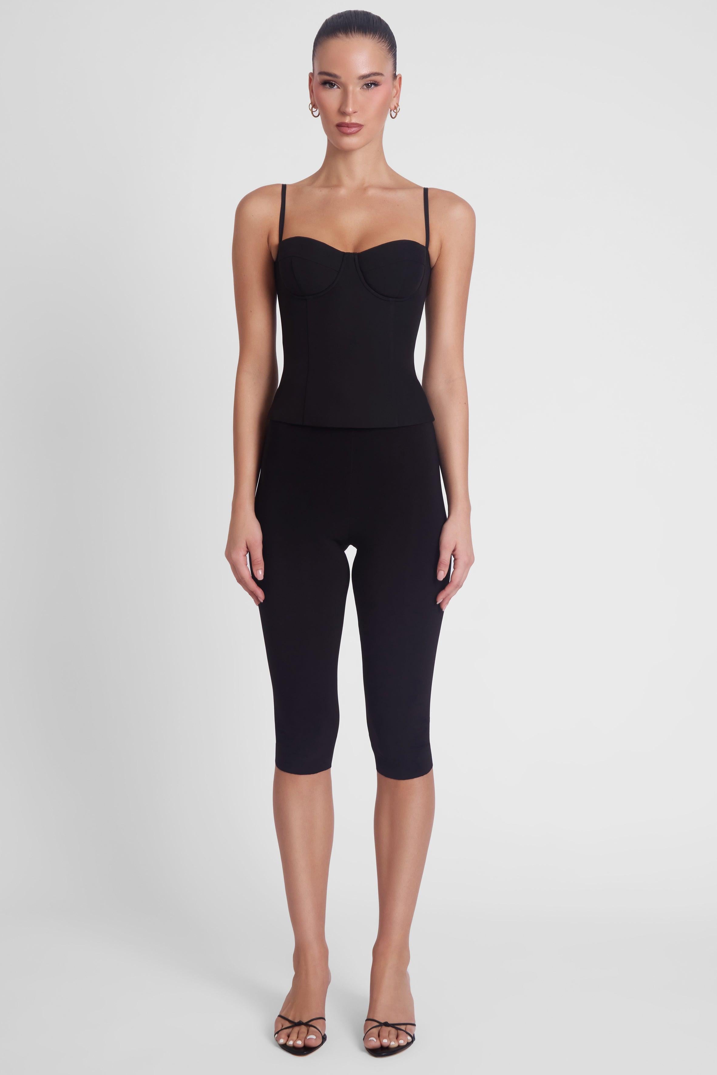 Bali Bustier Corset Top - Black