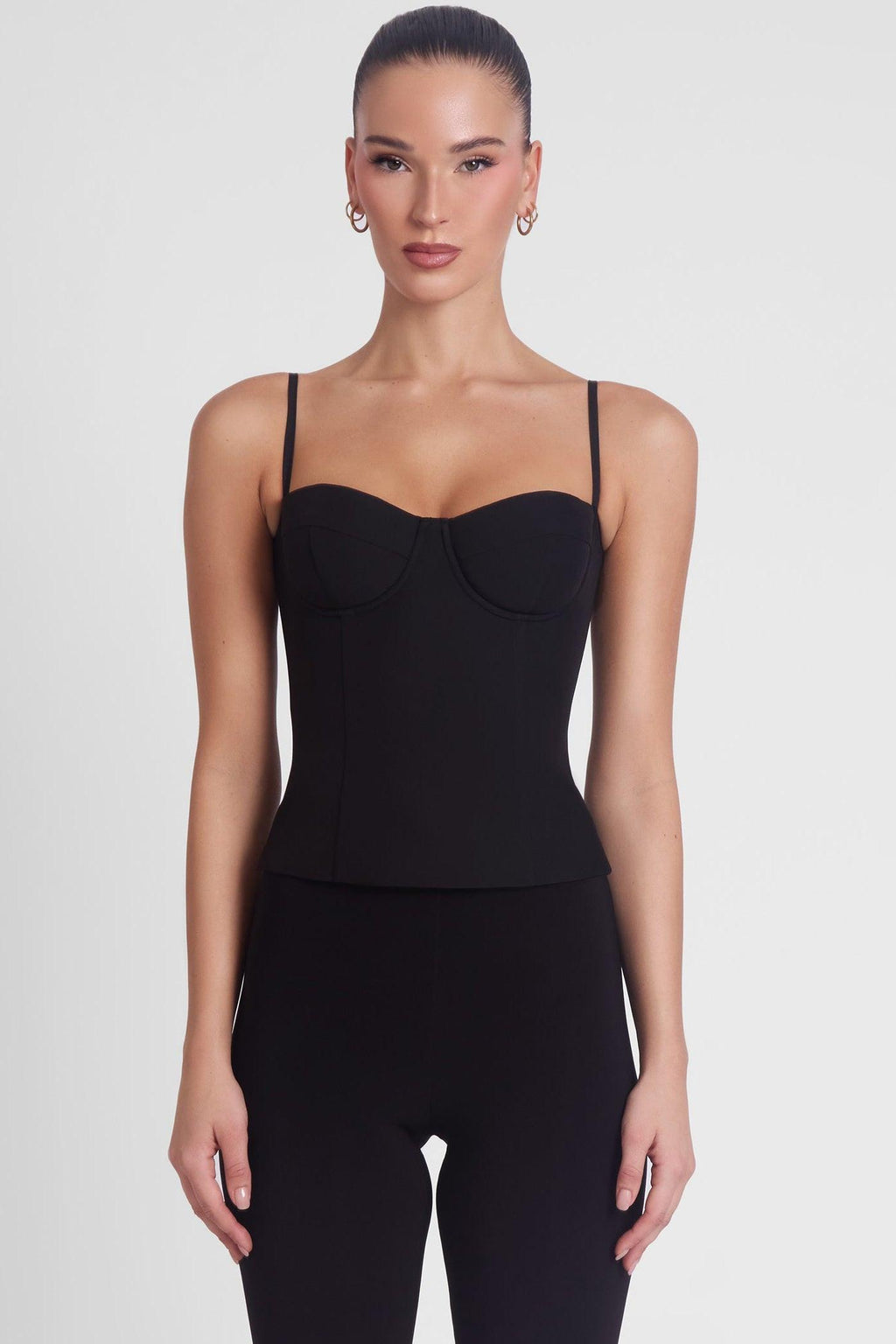 Bali Bustier Corset Top - Black