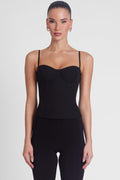 Bali Bustier Corset Top - Black