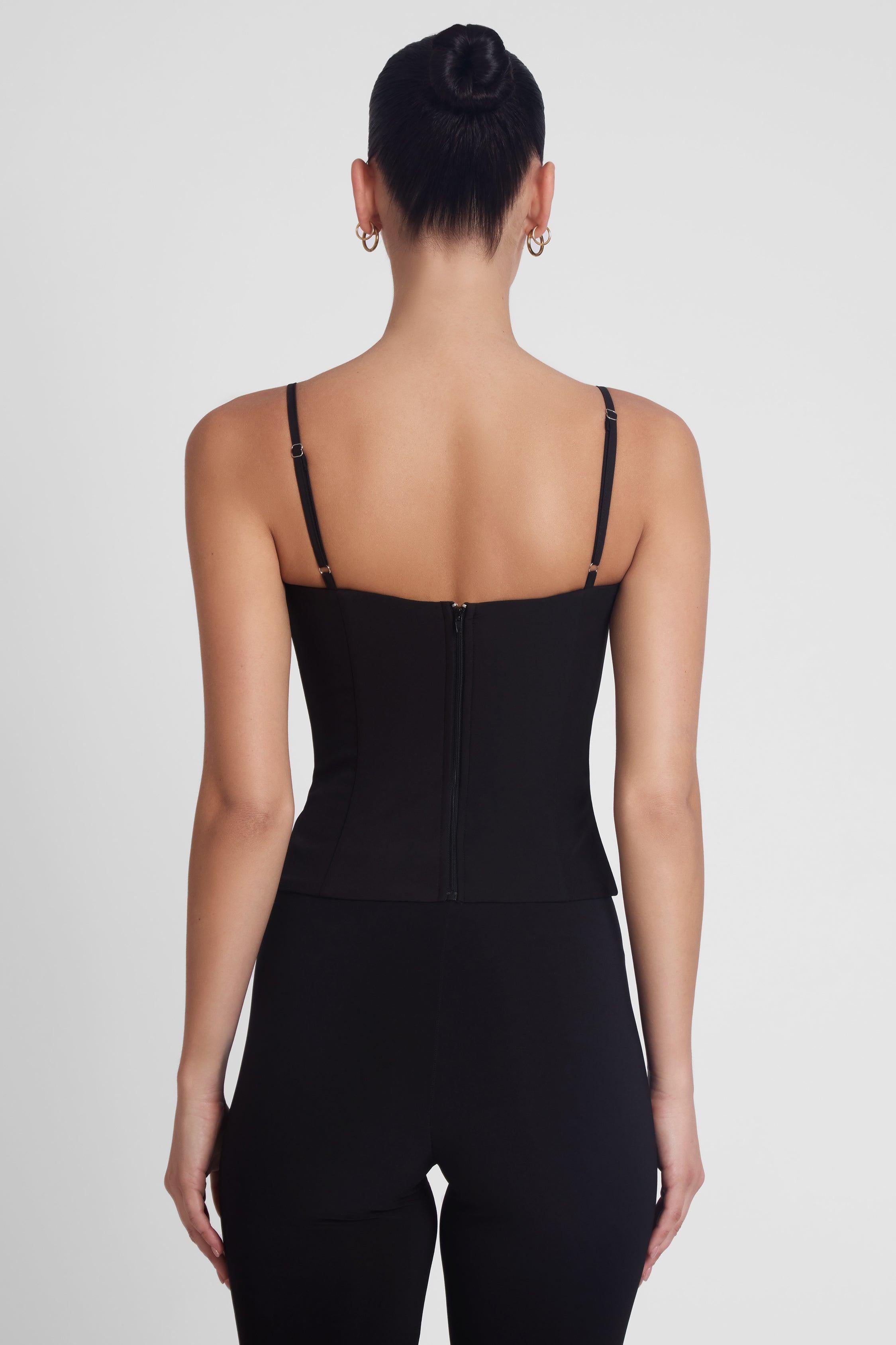 Bali Bustier Corset Top - Black