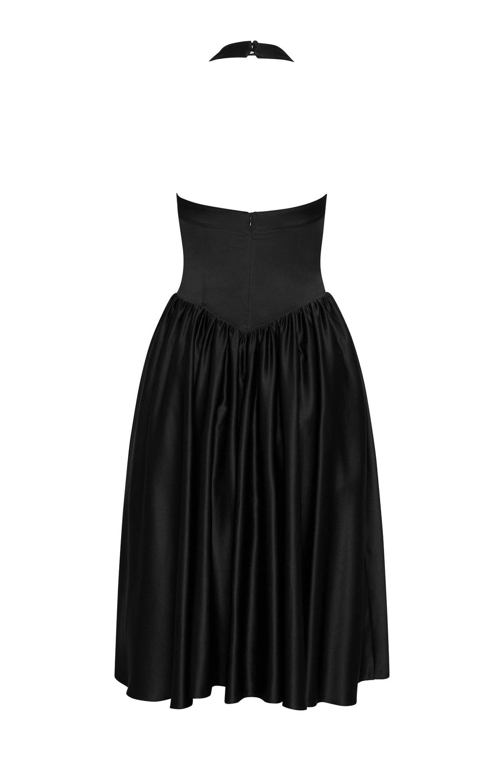 Hart Halter Corset Midi Dress