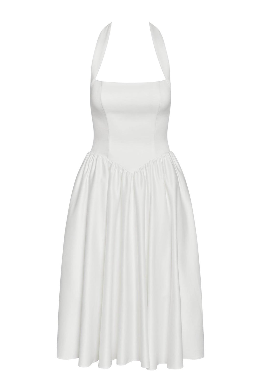 Hart Halter Corset Midi Dress