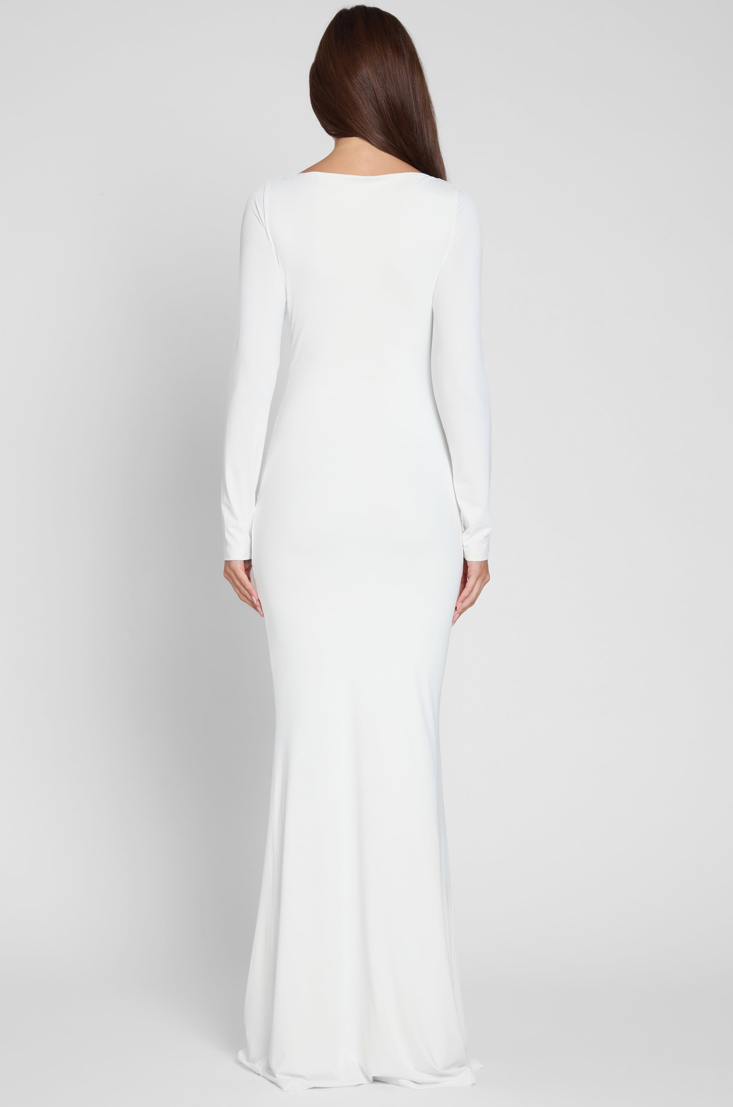 Oasis Knot Maxi Dress - White