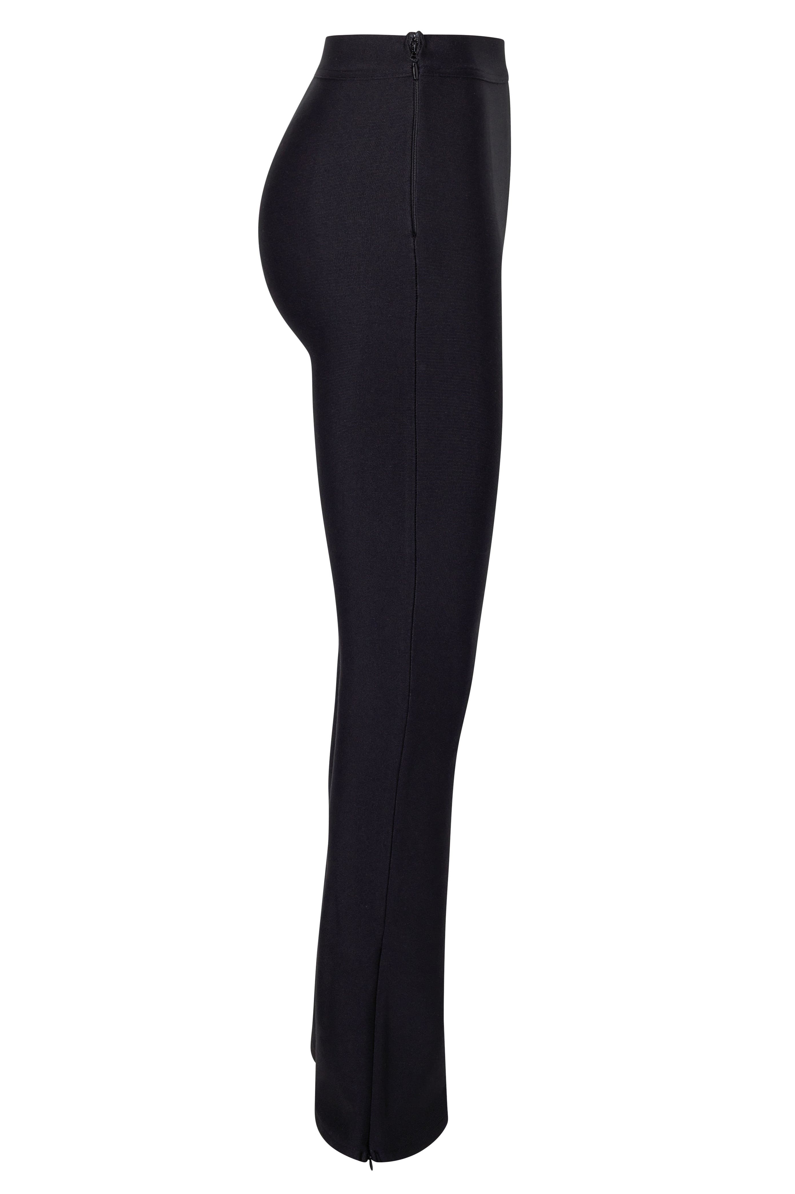 Buy Women Plus Size Sexy Pant, Side Lace Up Bandage Split Legging Cross  Bodycon, Black, 5X-Large Plus at Amazon.in