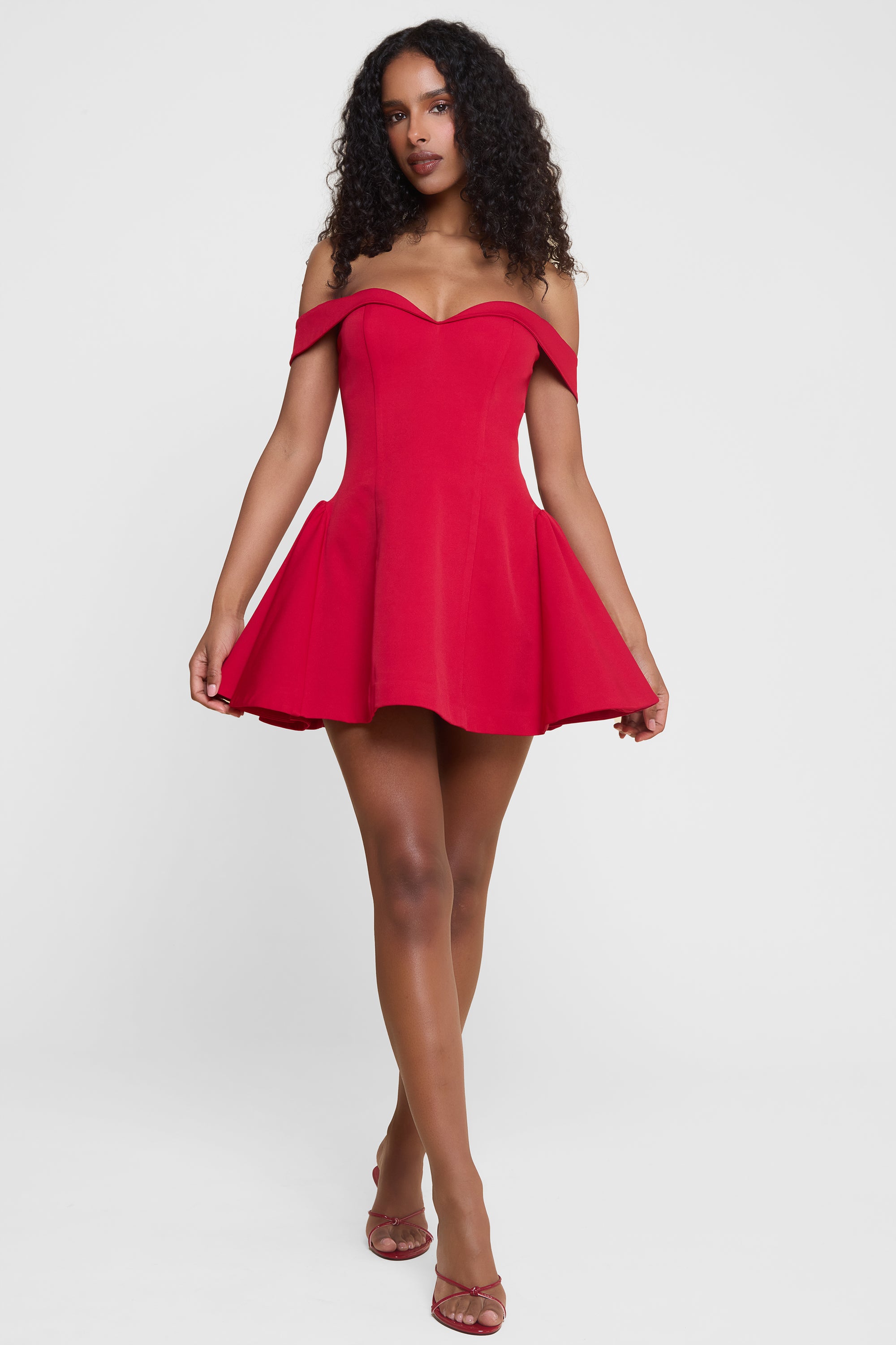 Raquel Babydoll Corset Mini Dress