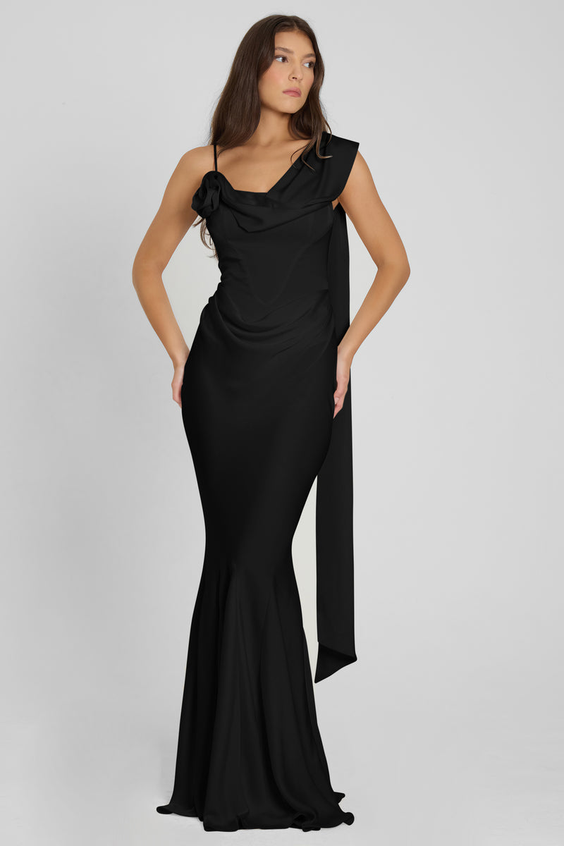 Solara Drape Dress