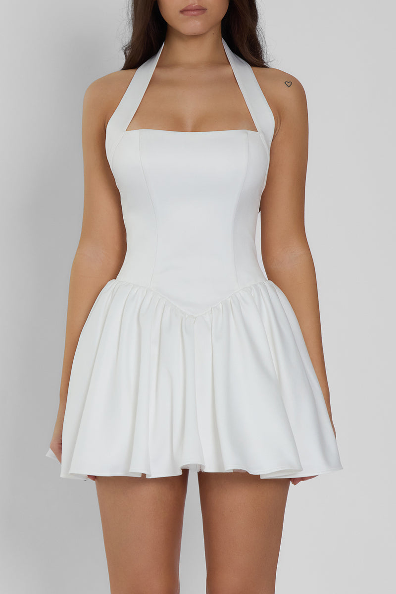 Hyades Halter Corset Mini Dress