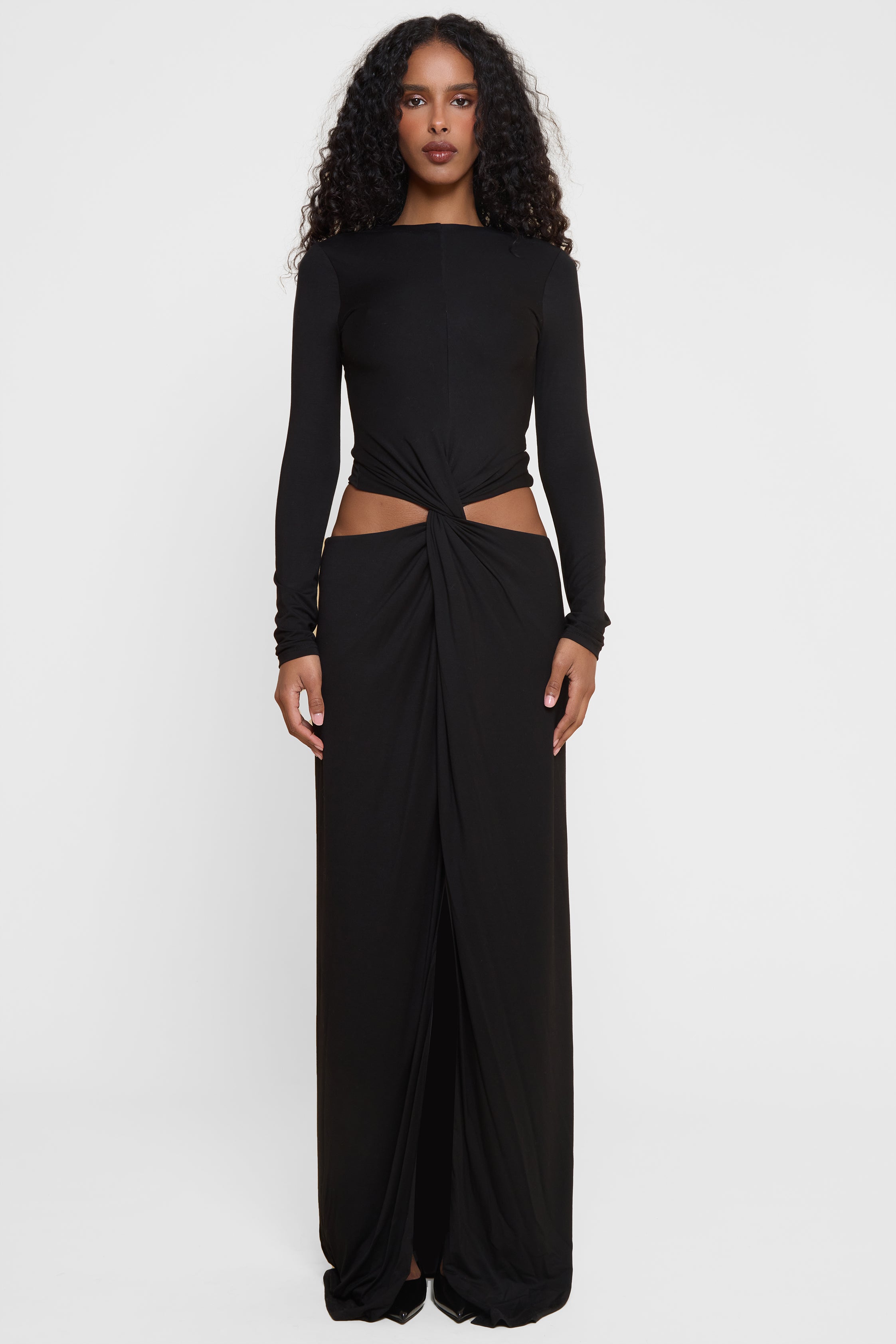 Vacanza Drape Gown