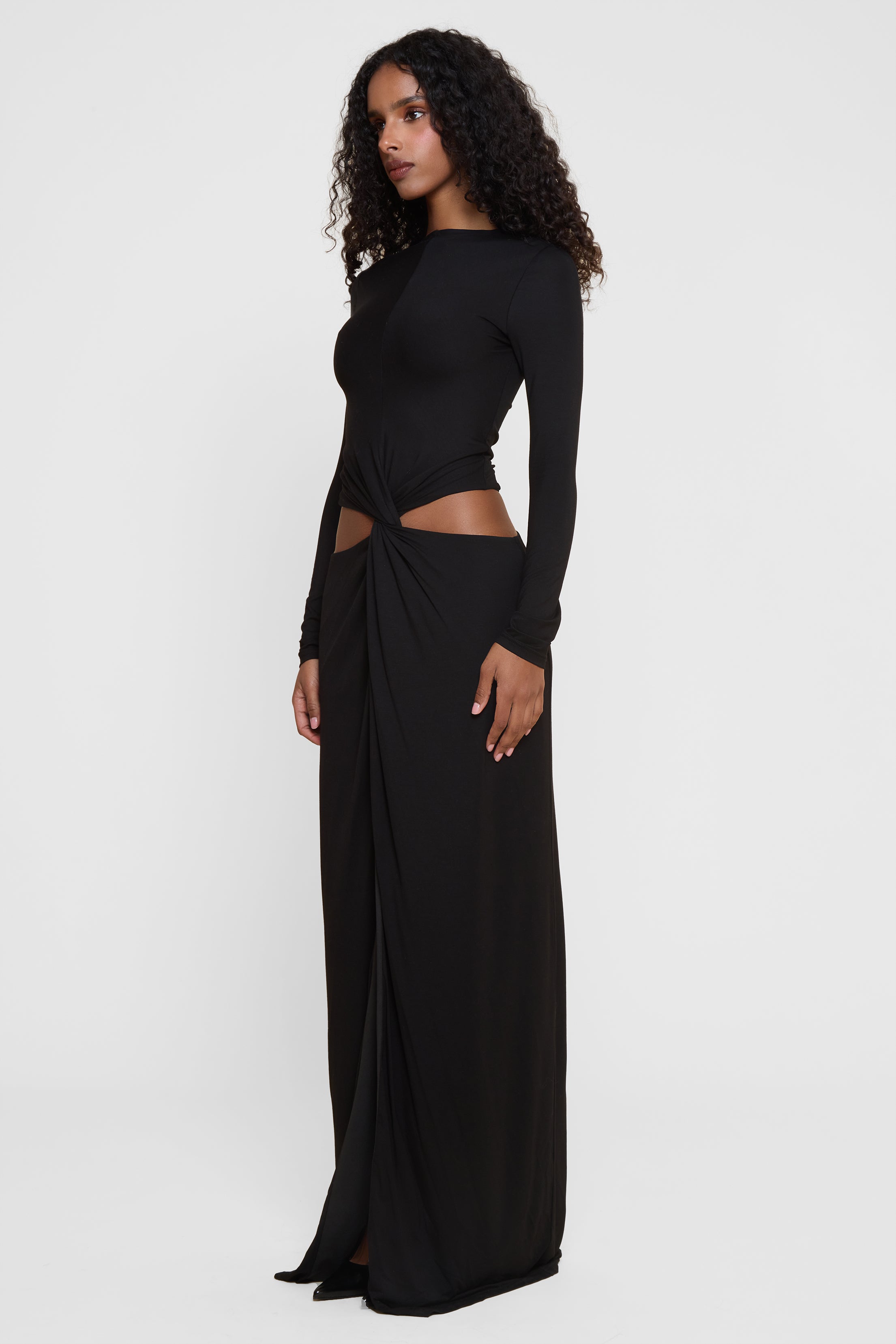 Vacanza Drape Gown