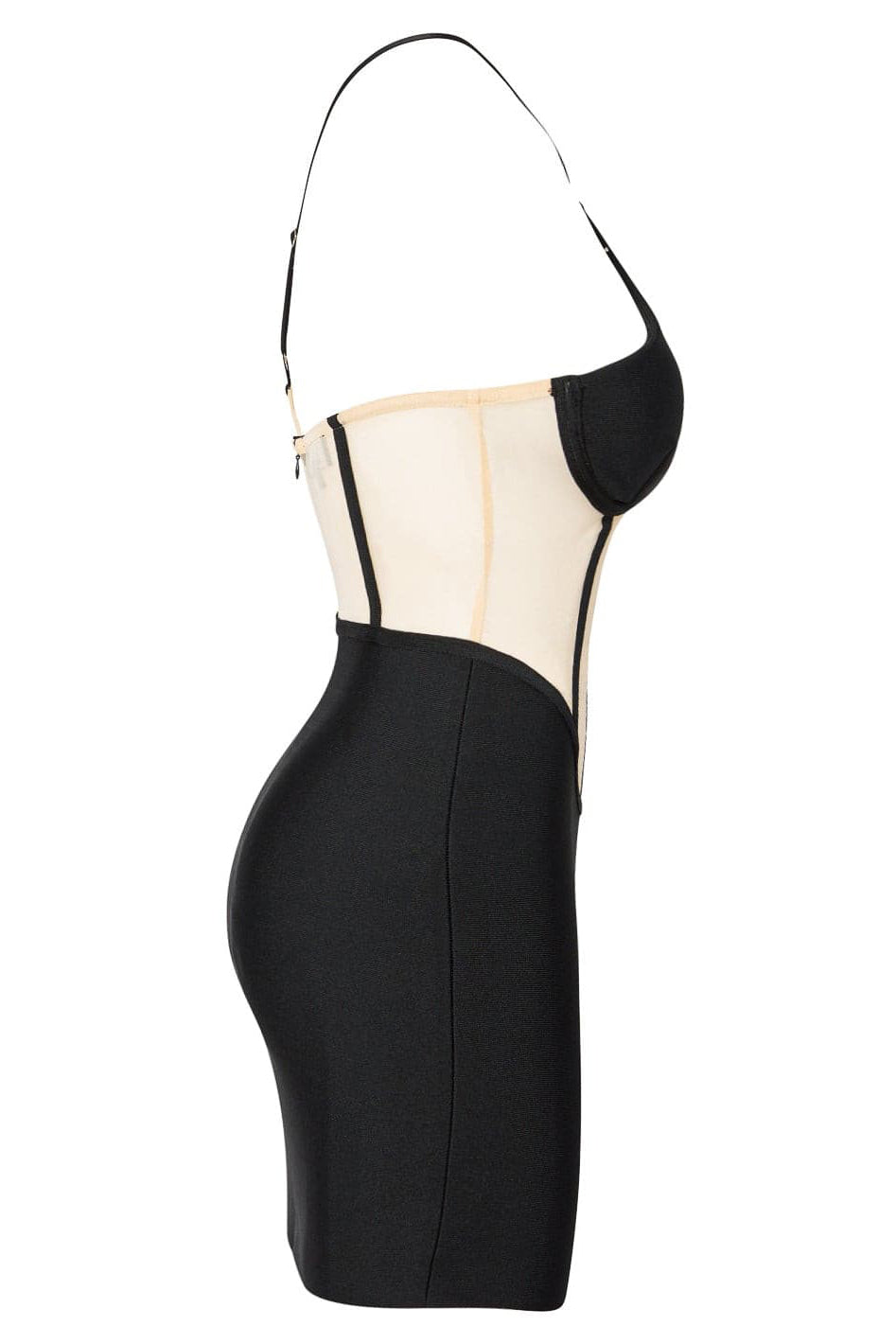 Ceres Corset Bandage Mini Dress.