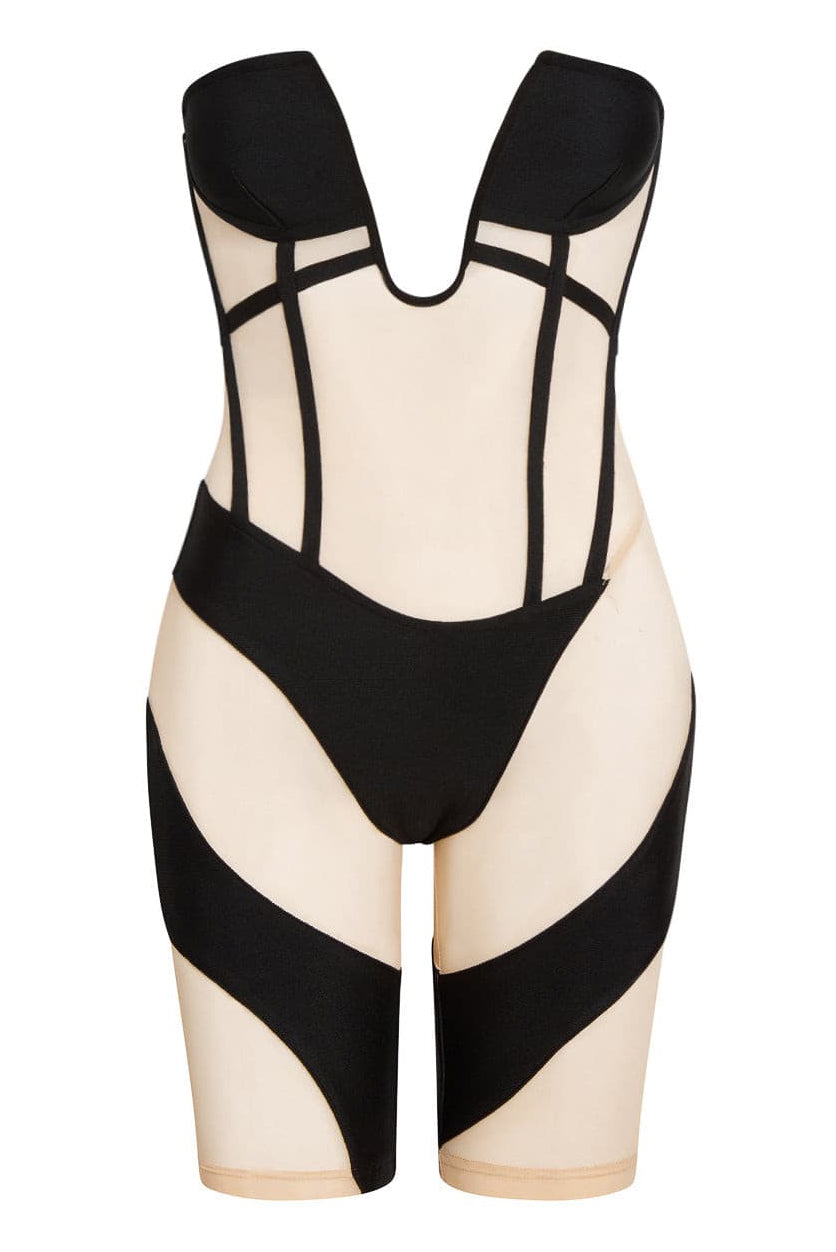 Circe Corset Bandage Jumpsuit.