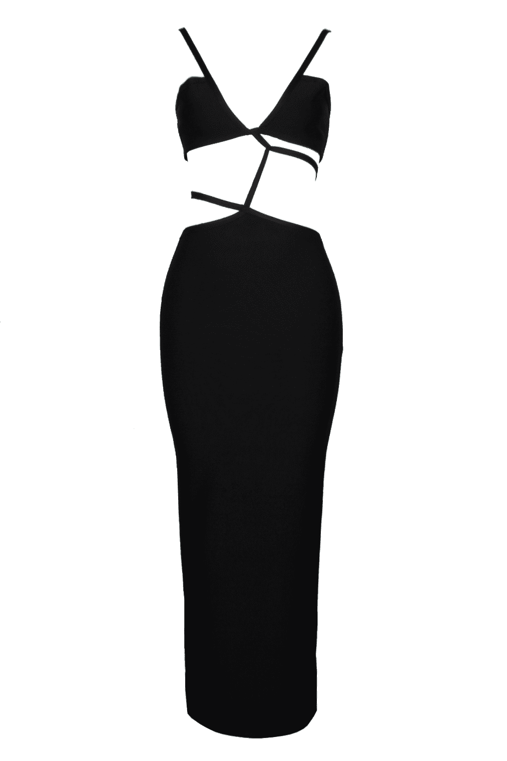 Cache Cut Out Bandage Dress - Black (Final Sale).